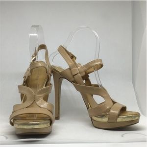 Nine West Beige “NWBREEZIN” Beige Sandals in 8M